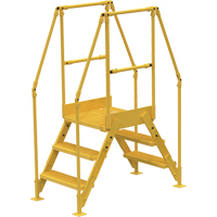 Crossover Ladder, 54-1/2" Overall Span, 30" H x 24" D, 24" Step Width EastCoast Offshore Supplies