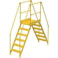 Crossover Ladder, 104" Overall Span, 60" H x 36" D, 24" Step Width EastCoast Offshore Supplies