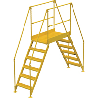 Crossover Ladder, 116" Overall Span, 60" H x 48" D, 24" Step Width EastCoast Offshore Supplies