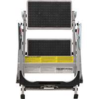 Tilt & Roll Step Stool Ladder, 2 Steps, 23" x 21" x 34.50" High EastCoast Offshore Supplies