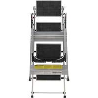 Tilt & Roll Step Stool Ladder, 4 Steps, 44.25" x 22.13" x 59" High EastCoast Offshore Supplies