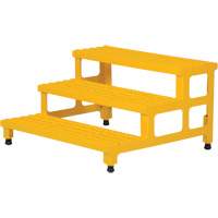 Adjustable Step-Mate Stand, 3 Step(s), 36-3/16" W x 33-7/8" L x 22-1/4" H, 500 lbs. Capacity EastCoast Offshore Supplies