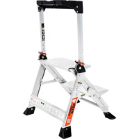 Jumbo Step Ladder, 1.5', Aluminum, 375 lbs. Capacity, Type 1AA EastCoast Offshore Supplies