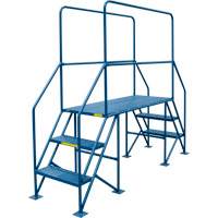 Crossover Ladder, 35-1/2" Overall Span, 31-1/2" H x 22" D, 22" Step Width EastCoast Offshore Supplies