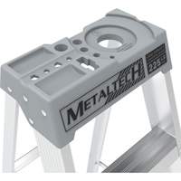 Step Ladder with Paint Tray, 10', Aluminum, 225 lbs. Capacity, Type 2 EastCoast Offshore Supplies