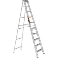Step Ladder, 10', Aluminum, 225 lbs. Capacity, Type 2 EastCoast Offshore Supplies