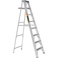 Step Ladder with Paint Tray, 8', Aluminum, 225 lbs. Capacity, Type 2 EastCoast Offshore Supplies