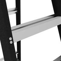 Step Ladder with Paint Tray, 10', Fibreglass, 250 lbs. Capacity, Type 1 EastCoast Offshore Supplies