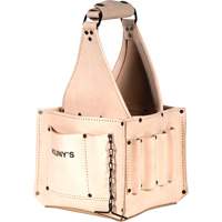 Electrical & Maintenance Tool Pouches, Leather, 17 Pockets, Beige EastCoast Offshore Supplies