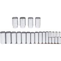 Socket Set, 19 Pcs, 1/2" Drive Size, Deep EastCoast Offshore Supplies