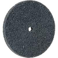 Meule homog&egrave;ne &agrave; faible densit&eacute; de s&eacute;rie 500 Standard Abrasives, 3" x 1/4", Arbre de 1/4", Grain de Fin, Carbure de silicium EastCoast Offshore Supplies