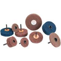 Meule Buff & Blend Standard Abrasives, 3" dia. x 1/4" la, Arbre 1/4", Oxyde d'aluminium EastCoast Offshore Supplies