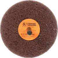Meule Buff & Blend Standard Abrasives, 3" dia. x 1" la, Arbre 1/4", Oxyde d'aluminium EastCoast Offshore Supplies