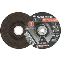 HP Combo Depressed Center Combination Wheel, 4" x 1/8", 3/8" Arbor, Type 27 EastCoast Offshore Supplies