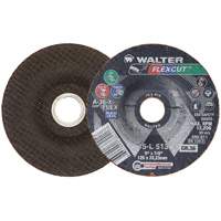 FLEXCUT Grinding Wheel, 5", 36 Grit, Aluminum Oxide, 7/8", 12200 RPM, Type 29 EastCoast Offshore Supplies