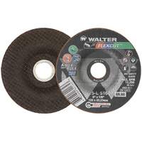 FLEXCUT Grinding Wheel, 5", 60 Grit, Aluminum Oxide, 7/8", 12200 RPM, Type 29 EastCoast Offshore Supplies