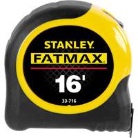 FatMax&reg; Measuring Tape, 1-1/4" x 16', 16ths of an Inch Graduations EastCoast Offshore Supplies