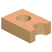 Forets pour trou de passage &agrave; pointes au carbure, Diam&egrave;tre de 2/5" EastCoast Offshore Supplies