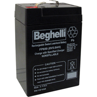 Sealed Lead Acid Batteries, 6 V, 5 Ah EastCoast Offshore Supplies