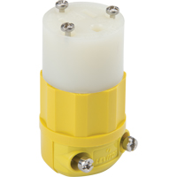 Industrial Straight Blade Connector, 5-15P, Nylon EastCoast Offshore Supplies