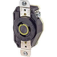 Single Flush 2-Pole 3-Wire Grounding  Receptacle EastCoast Offshore Supplies