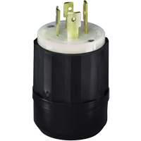 3-Pole 4-Wire Grounding Locking Plug, Nylon, 20 Amps, 250 V, L15-20P EastCoast Offshore Supplies