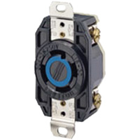 Single Flush 3-Pole 4-Wire Grounding Receptacle EastCoast Offshore Supplies