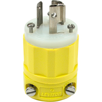 2-Pole 3-Wire Grounding Locking Plug, Nylon, 15 Amps, 250 V, L6-15P EastCoast Offshore Supplies