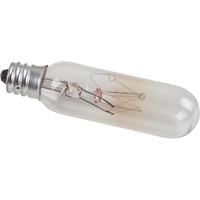 BULB INCAN. T6 CLEAR CAN;DELABRA 15W 145V 1/PACK EastCoast Offshore Supplies