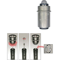 Mini&reg; Flashlights, LED, 97 Lumens, AA Batteries EastCoast Offshore Supplies