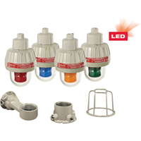 Lumi&egrave;res d'avertissement DEL antid&eacute;flagrantes avec technologie XLT, Continu/Clignotement, Ambr&eacute;e EastCoast Offshore Supplies