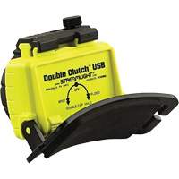 Lampe frontale Double Clutch USB, DEL, 125 lumens, 3,5 hres de fonctionnement, piles Rechargeable EastCoast Offshore Supplies