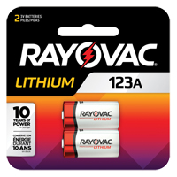 Batteries au lithium, 123, 3 V EastCoast Offshore Supplies