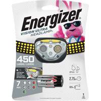 Vision Ultra Industrial Headlamp, LED, 450 Lumens, 2 Hrs. Run Time, AAA Batteries EastCoast Offshore Supplies