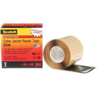 Scotch&reg; Cable Jacket Repair Tape, 51 mm (2") x 1.8 m (6'), Black, 60 mils EastCoast Offshore Supplies