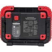 Lampe de travail portative, DEL, 10 W, 1000 lumens, Boîtier en Plastique EastCoast Offshore Supplies