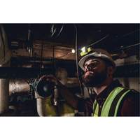 Lampe frontale &agrave; s&eacute;curit&eacute; intrins&egrave;que HAZ-LO USB, DEL, 250 lumens, 7 hres de fonctionnement, piles Rechargeable EastCoast Offshore Supplies