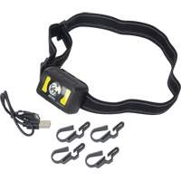Headlamp, LED, 350 Lumens, 2 Hrs. Run Time, Rechargeable Batteries EastCoast Offshore Supplies