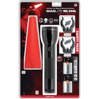 Safety Flashlight Pack, LED, 487 Lumens, D Batteries EastCoast Offshore Supplies
