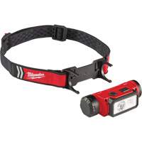 REDLITHIUM USB Hardhat Headlamp, LED, 600 Lumens, 5 Hrs. Run Time, Rechargeable Batteries EastCoast Offshore Supplies
