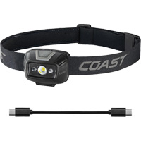 FL20R Dual Colour Wide Angle Flood Headlamp, LED, 520 Lumens, 2.5 Hrs. Run Time, Rechargeable Batteries EastCoast Offshore Supplies